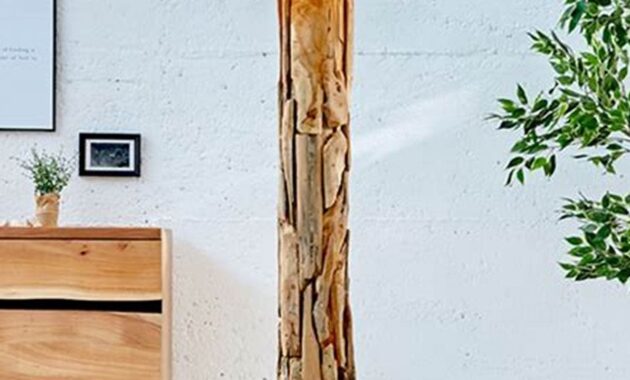 Die schönsten Stehlampen mit Holz für dein Zuhause